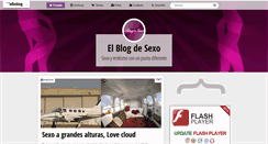 Desktop Screenshot of elblogdesexo.com